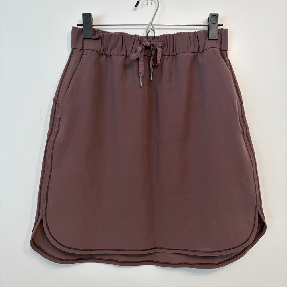 lululemon athletica Mauve Drawstring Active Skirt